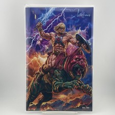 He-Man Sovereign of the Emerald Roar Signed Victor Garduno Virgin w/COA picture