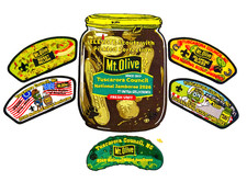 BSA TUSCARORA OA 296 2026 SCOUT JAMBOREE 6-PATCH JSP Mt OLIVE PICKLE AMERICA 250 picture