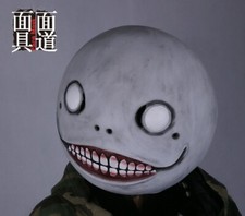 Emil Anime Mask Headgear NieR:Automata Cosplay Head Covering Hallowmas Props picture