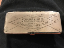 Vintage  STANFORD MFG. CORP - 5 SECOND SHARPENER - Double Edge Blade Sharpener picture