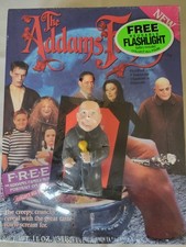 Vintage Addams Family Cereal with Collectible Flashlight (Uncle Fester) picture