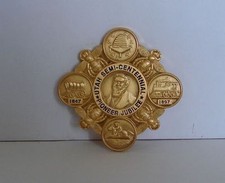 PIONEER JUBILEE GOLD 1897 UTAH LDS MORMON BADGE HISTORICAL COPY +++ picture