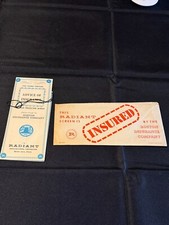 Boston Insurance Company Radiant Screen Vintage Ephemera Lot picture