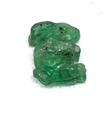Magnificent Hand-Carved RABBIT Natural Emerald - 5.6 ct.  **$500 Value** picture
