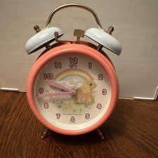 Rare Vintage 1980s G1 My Little Pony Twin Bell Alarm Clock - Applejack - Jerger picture