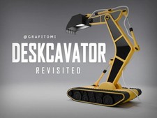 DIY Deskcavator Excavator Lamp Kit | Unassembled Themed Desk Light Build Kit picture