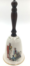 Gorham -Christmas Norman Rockwell Bell 'Chilly Reception' Bell - #NR1980 picture
