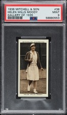Helen Wills Moody 1936 Mitchell & Son Gallery Of 1935 #38 PSA 9 picture