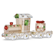 Swarovski Crystal Holiday Cheers Train Set  Figurine  5732578 picture