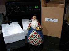 NIB Jim Shore Santa  Patchwork , 2002 Heartwood Creek Large Santa Figure 105534 picture