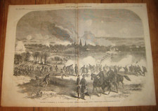 1862, Frank Leslies Illustrated Newspaper, Battle of Fredericksburg + picture