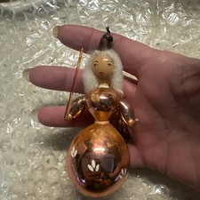 Vintage De Carlini MARTHA WASHINGTON/FAIRY  Figurine Christmas Ornament Italy picture