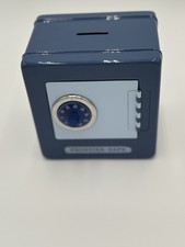 Frontier Safe Medium And Baby Blue Piggy Bank Combo Taiwan EUC Never Used picture
