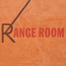 1961 Range Room Restaurant Menu Fairmont Palliser Hotel Calgary Alberta CA #1 picture