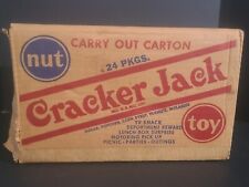 Vintage RARE EMPTY Cracker Jack Carry Out Cardboard Box Carton picture