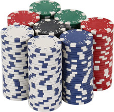 11.5 Gram Poker Chips,200Pc Casino Chips Poker for Texas Hold'Em, Blackjack Chip picture
