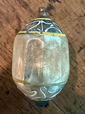 Antique 1920 German hand-blown glass Christmas ornament 