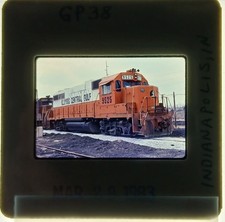 Orig Slide ICG Illinois Central Gulf GP38 9525 Indianapolis IN 29Mar1983 picture
