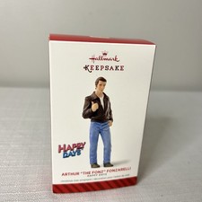 Hallmark Keepsake Ornament 2014 Happy Days Arthur The Fonz Fonzarelli TV Show picture