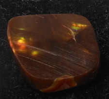 7.50ct Fire Agate Lapidary incomplete but has super color see photos picture