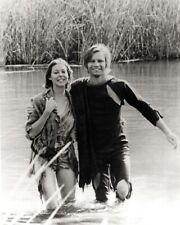 Logan's Run 1975 Jenny Agutter Michael York between takes in river 8x10 photo picture