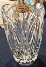 Block 24% Full Lead Crystal Light SHADE Lamp Sconce Hurricane picture