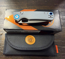 Vosteed Porcupine A2607 Pocketknife 14C28N Gray G10 Drop Point Liner Lock picture