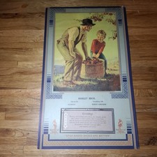 1936 MARLEY BROS Poll Parrot star brand shoes RAMSEUR NC Advertising Calendar picture