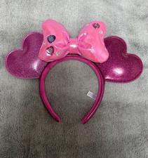 2026 Tokyo Disney Minnie's Funderland Heart Headband Pink Pal-Palooza Ears picture