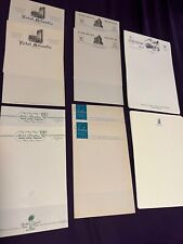 Letterhead 28 Sheets Of Vintage Hotel Stationery Lot Rare picture