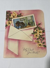 VTG Greeting Card Envelope 