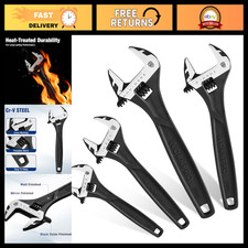 WORKPRO 4-Piece Adjustable Wrench Set, 6