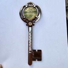Vintage Renfro Valley Barn Dance Thermometer Plastic Souvenir Key Country Music picture