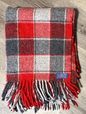 Vintage 1970's Pendleton Woolen Mills 100% Virgin Wool Throw Blanket Excellent picture