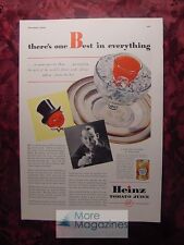 1936 Esquire Advertisement HEINZ tomato juice picture
