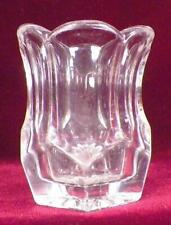 Charleston Toothpick Holder Duncan & Miller #65 EAPG Scalloped Clear Glass Nice picture