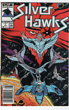 Silver Hawks #1 1st Appearance in Comics Newsstand UPC Variant Star Marvel  1987 picture