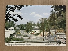 Postcard Trucksville PA Carverton Road BP Gas Station Drug Store Roadside picture