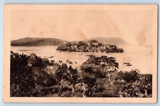 New Hebrides Postcard Ilot Iririki View of Beach c1930's Vintage Unposted picture