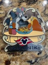 Disney Cruise Line Lady and the Tramp Bella Notte Pin LE 500 Don Ducky Williams picture