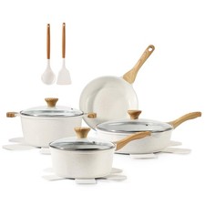 Nonstick Ceramic Cookware Set, 13-Piece Non-toxic Pots and Pans Set, Healthy Kit picture
