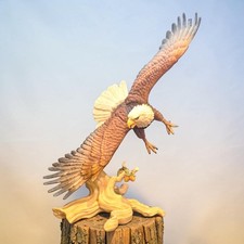 LENOX 1989 AMERICAN BALD EAGLE LIMITED EDITION SCULPTURE SMITHSONIAN picture