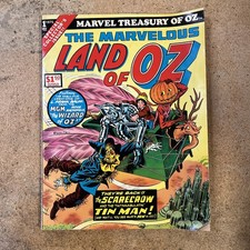 Marvel Marvelous Land Of Oz #1 Oversized Comic 1975 Special Collectors Issue picture