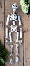 Day of the Dead Skeleton Articulated Clay Handmade by Pineda Mexican Folk Art Lg picture