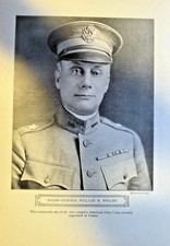 1918 Vintage Illustration Major General William Wright American Army Corps picture