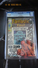 VINTAGE MARVEL COMICS FANTASTIC FOUR #92 NOV 1969 CGC GRADED 9.0 picture
