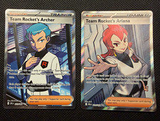 Team Rocket's Archer (223) & Ariana (224) - SV10: Destined Rivals (DRI) LOT OF 2 picture