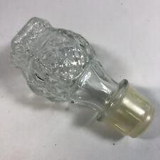 Crystal Vintage Wine Decanter Stopper 1.25 Inch Diameter Plug Preowned picture