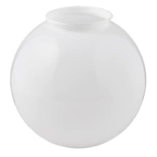 White Glass Globe Shade with 3-1/4 In. Fitter picture