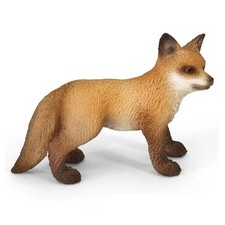 NEW Schleich 14649 Red Fox Kit wild life RETIRED figurine animal figure rare toy picture